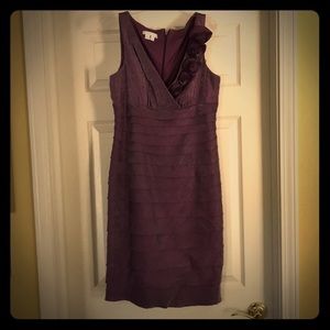 Purple silvery London Times Dress